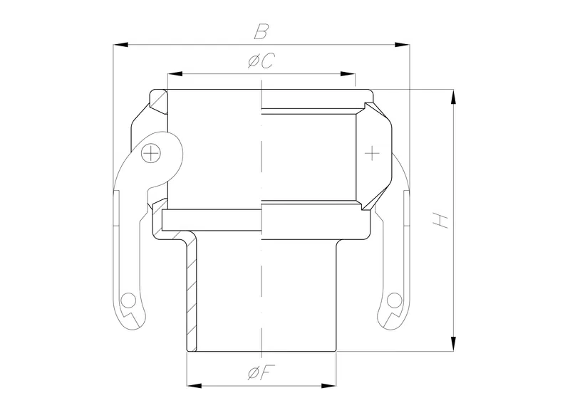 Adaptor Female Threaded